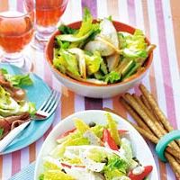 Recepten en zo: Caesar salade gerookte kip
